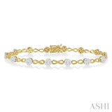 Lovebright Diamond Infinity Link Bracelet