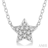 Star Petite Diamond Fashion Pendant